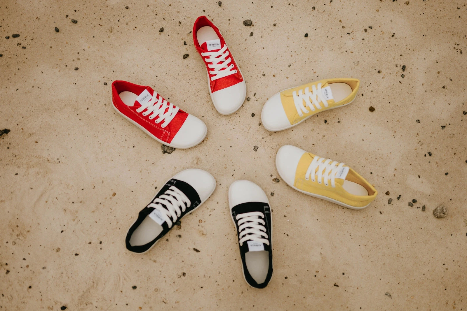 Кроссовки Ahinsa Street Hemp Barefoot — горчичный, фото 13