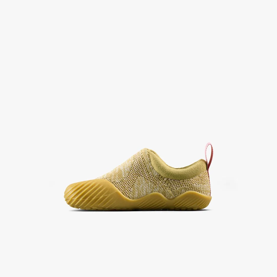 Кроссовки Vivobarefoot Motus Knit — для малышей, песочно-жёлтый, фото 3