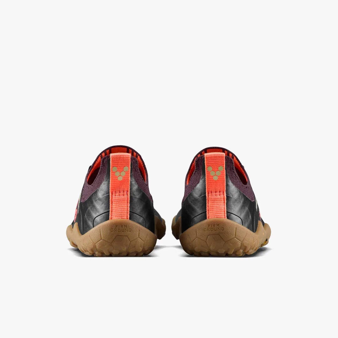 Кроссовки Vivobarefoot Primus Trail Knit FG — детская модель, тёмно-фиолетовый с красным, фото 5