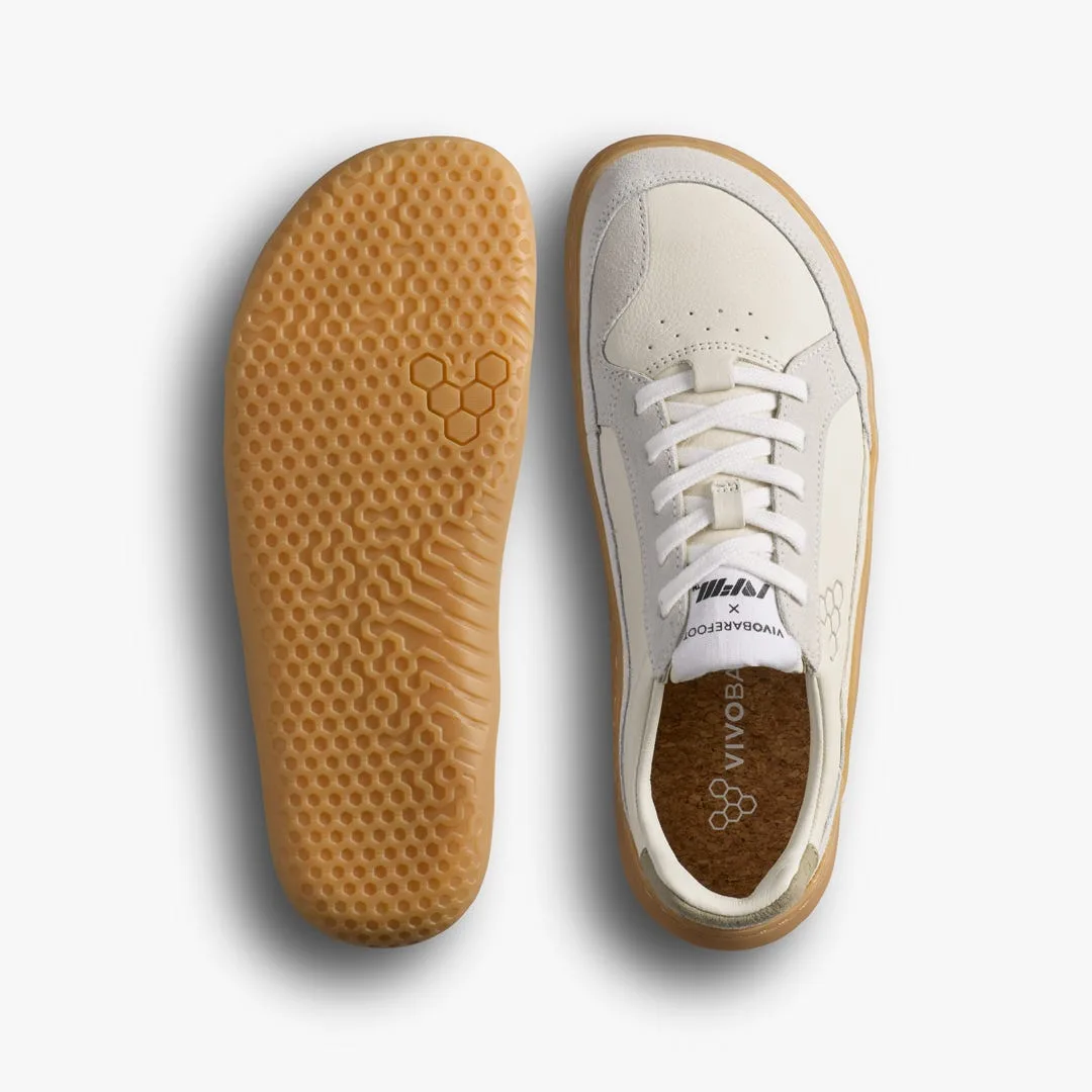 Кроссовки Vivobarefoot Gobi II Sneaker Leather — мужская модель, приглушённый зелёный, фото 3