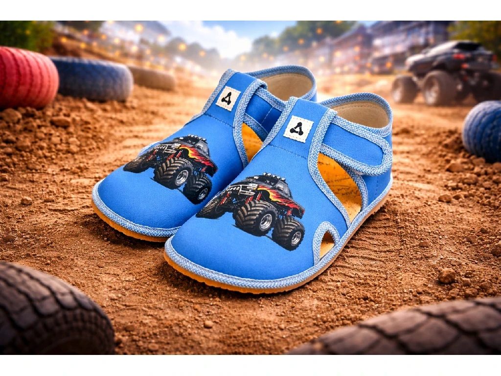 Тапочки Antal Rascal с поддержкой свода — Monster-Truck (детские), фото 2