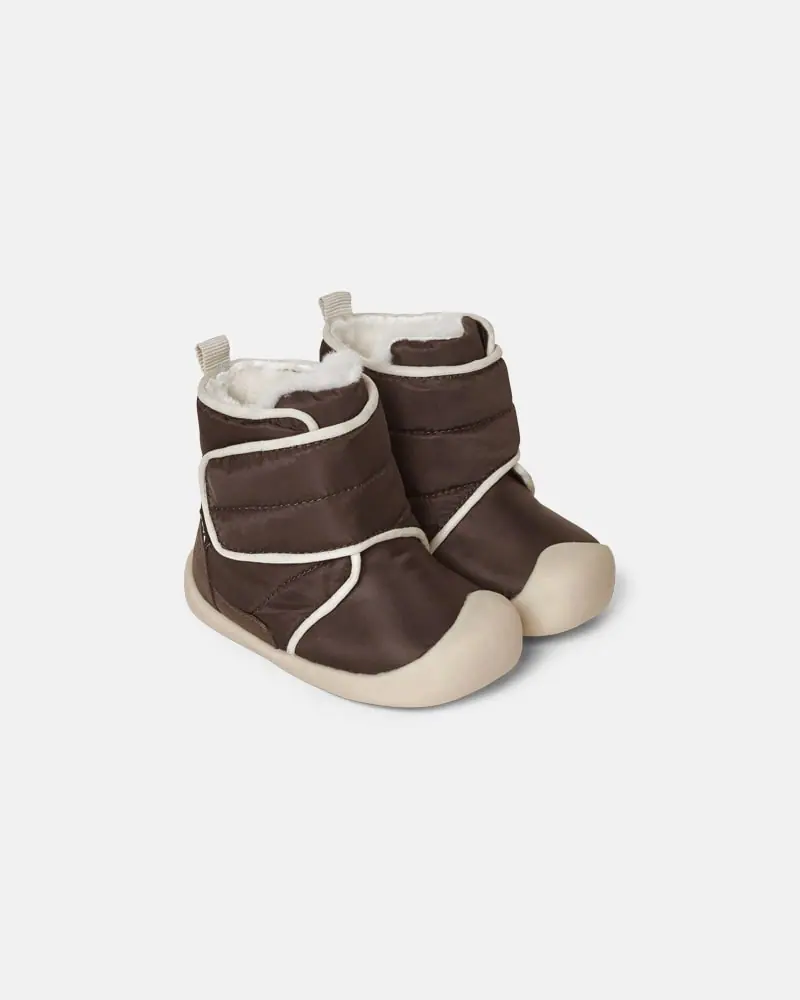 Детские босоногие зимние ботинки Bundgaard Nuri Dark Brown