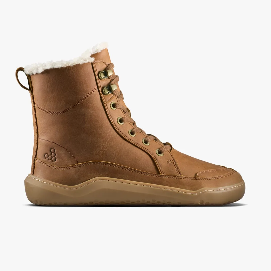 Ботинки Vivobarefoot Gobi Boot II Warmlined — мужская модель, коричневый