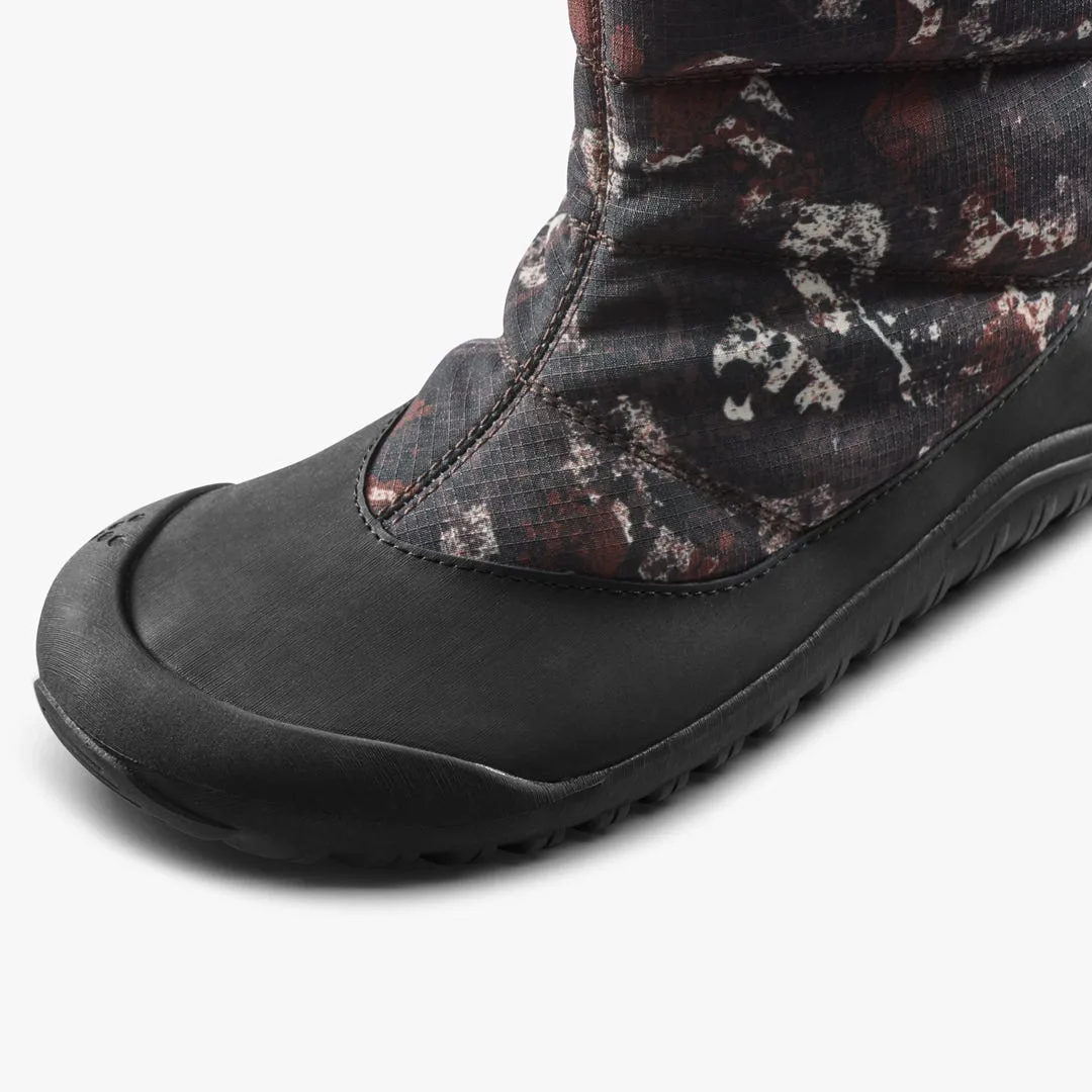 Ботинки Vivobarefoot Tracker Boot AT — для подростков, серо-коричневый с узором, фото 6