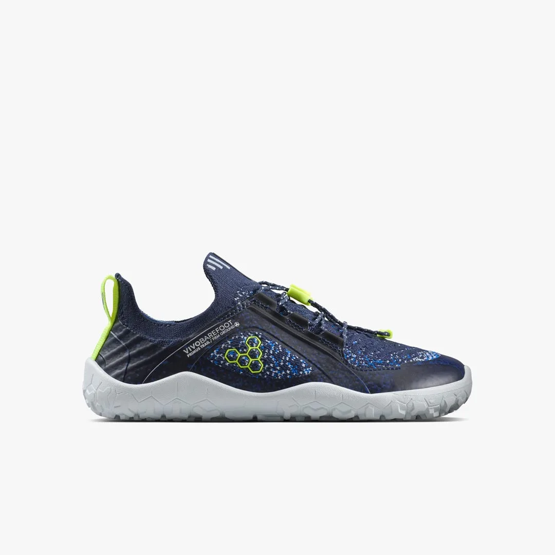 Кроссовки Vivobarefoot Primus Trail Knit FG — для подростков, синий с фиолетовым — фото 1 из 7