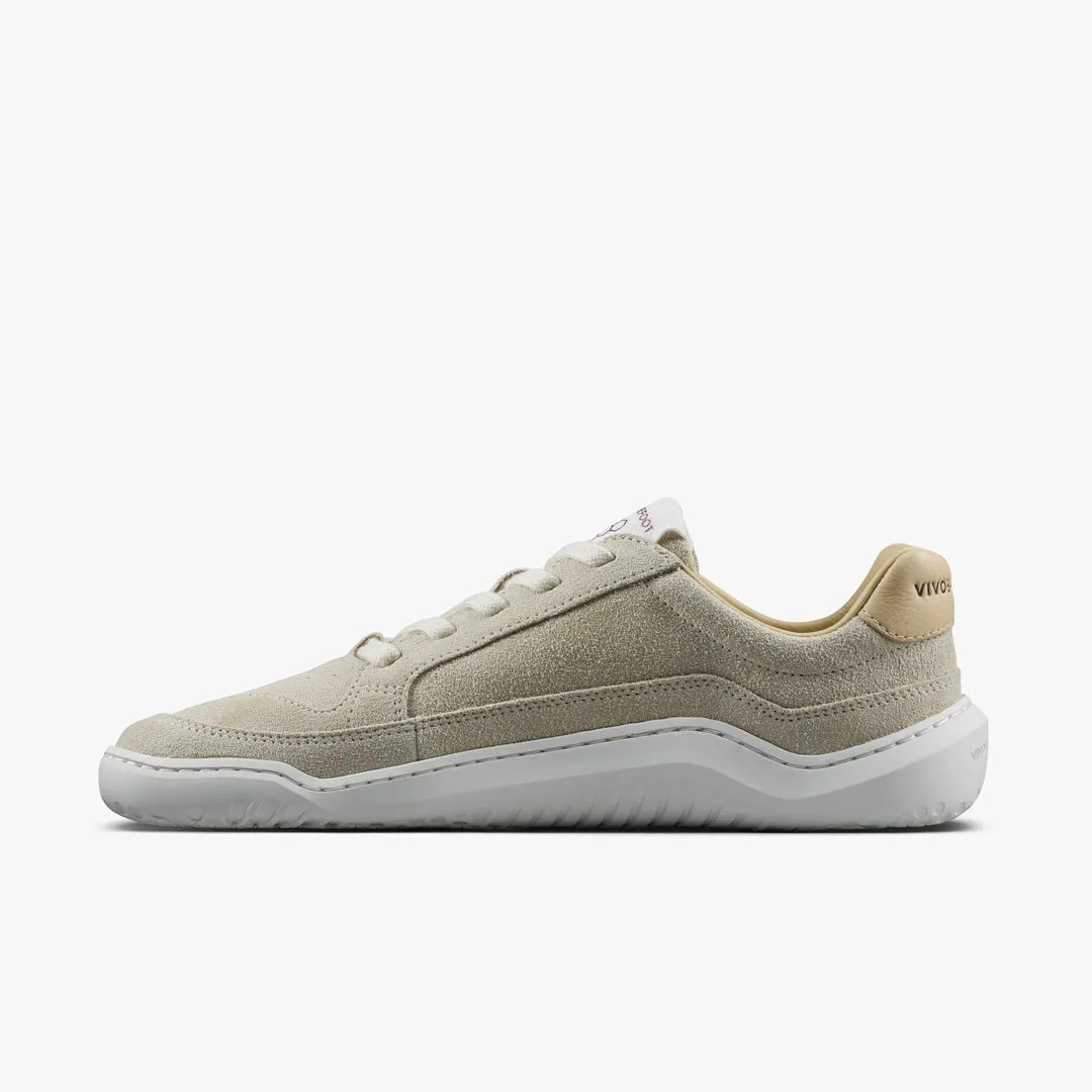 Кроссовки Vivobarefoot Gobi III Sneaker Leather — женская модель, песочный с бордовым, фото 3