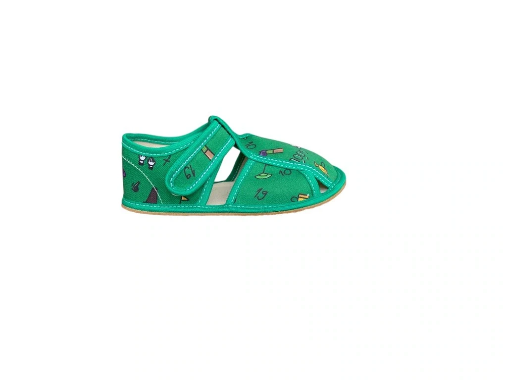 Тапочки Baby Bare Slippers — зелёный (детские), фото 6