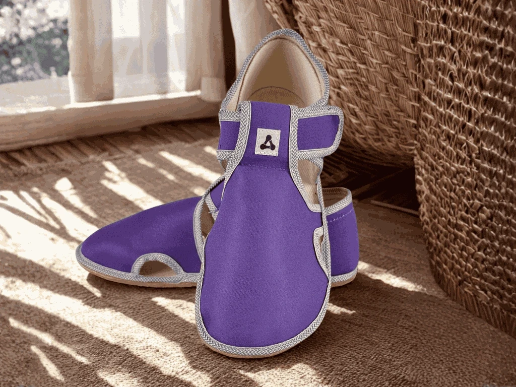 Тапочки Antal Rascal с поддержкой свода — фиолетовый (детские), фото 7