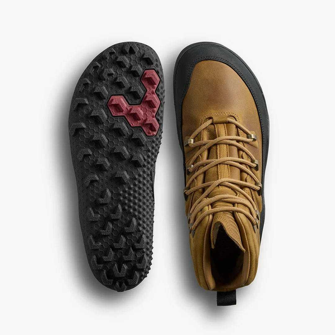Ботинки Vivobarefoot Tracker Winter III SG — женская модель, светло-коричневый, фото 2