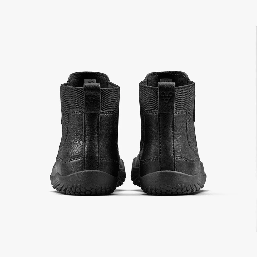 Ботинки Vivobarefoot Gobi Chelsea — детская модель, чёрный, фото 5