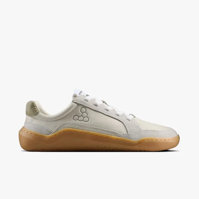 Кроссовки Vivobarefoot Gobi II Sneaker Leather — мужская модель, приглушённый зелёный