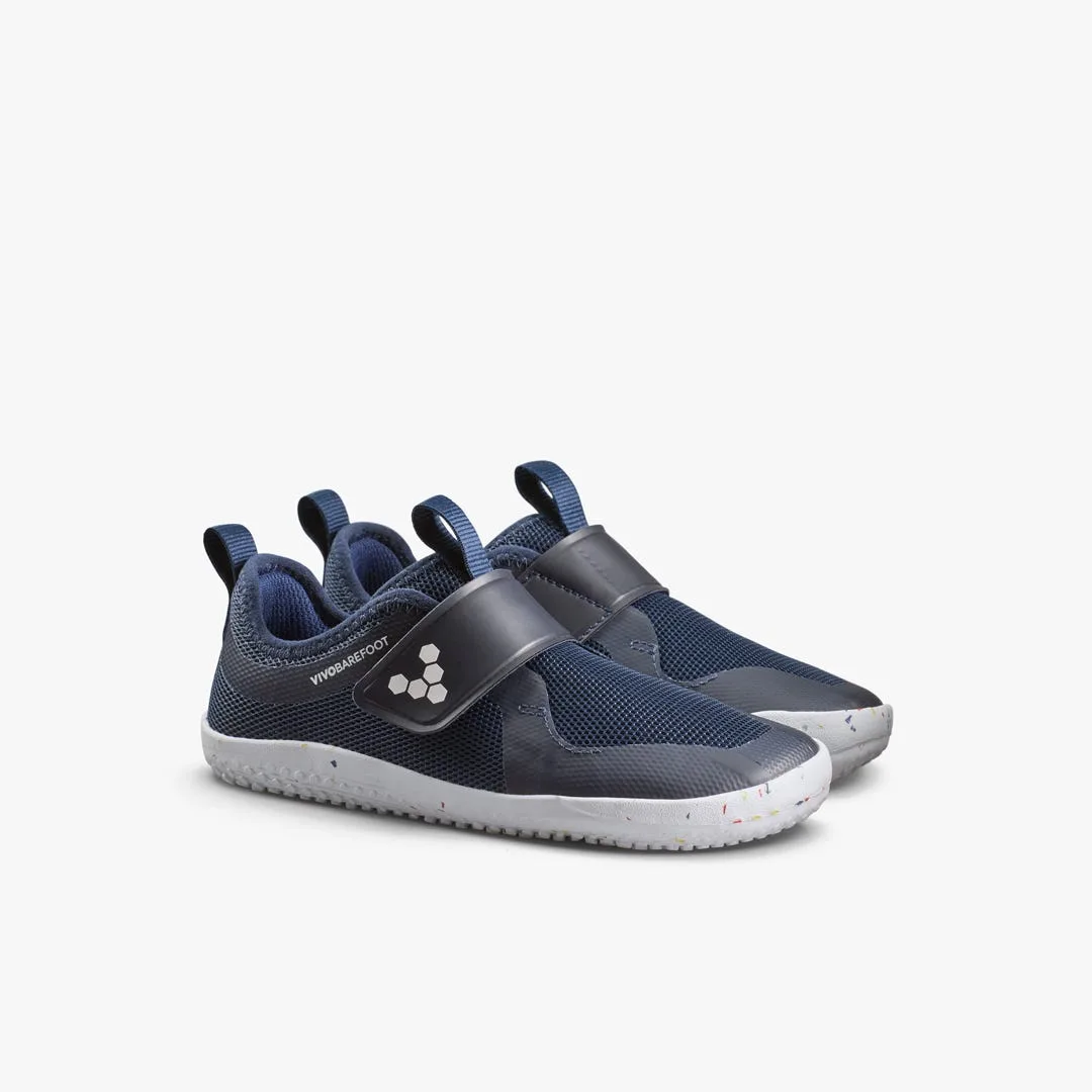 Кроссовки Vivobarefoot Primus Sport IV — детская модель, тёмно-синий, фото 4