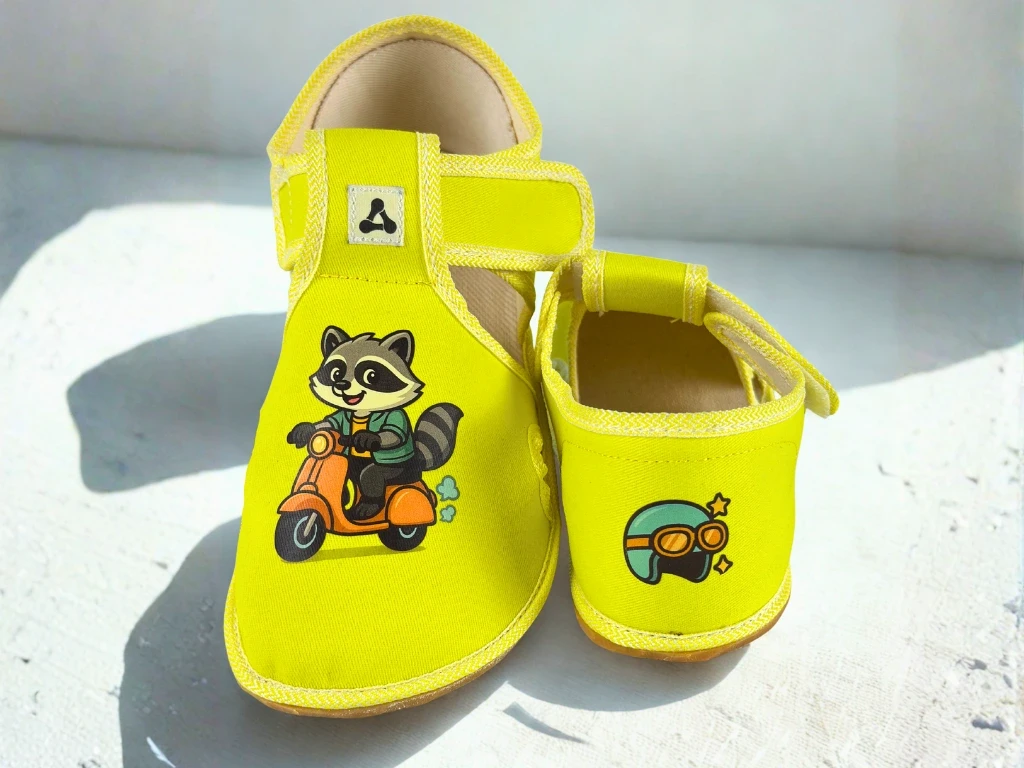 Тапочки Antal Rascal с поддержкой свода — Raccoon (детские), фото 7