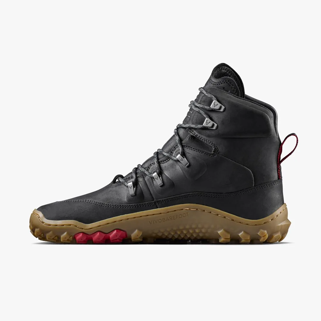 Ботинки Vivobarefoot Tracker Leather AT II — женская модель, чёрный, фото 3