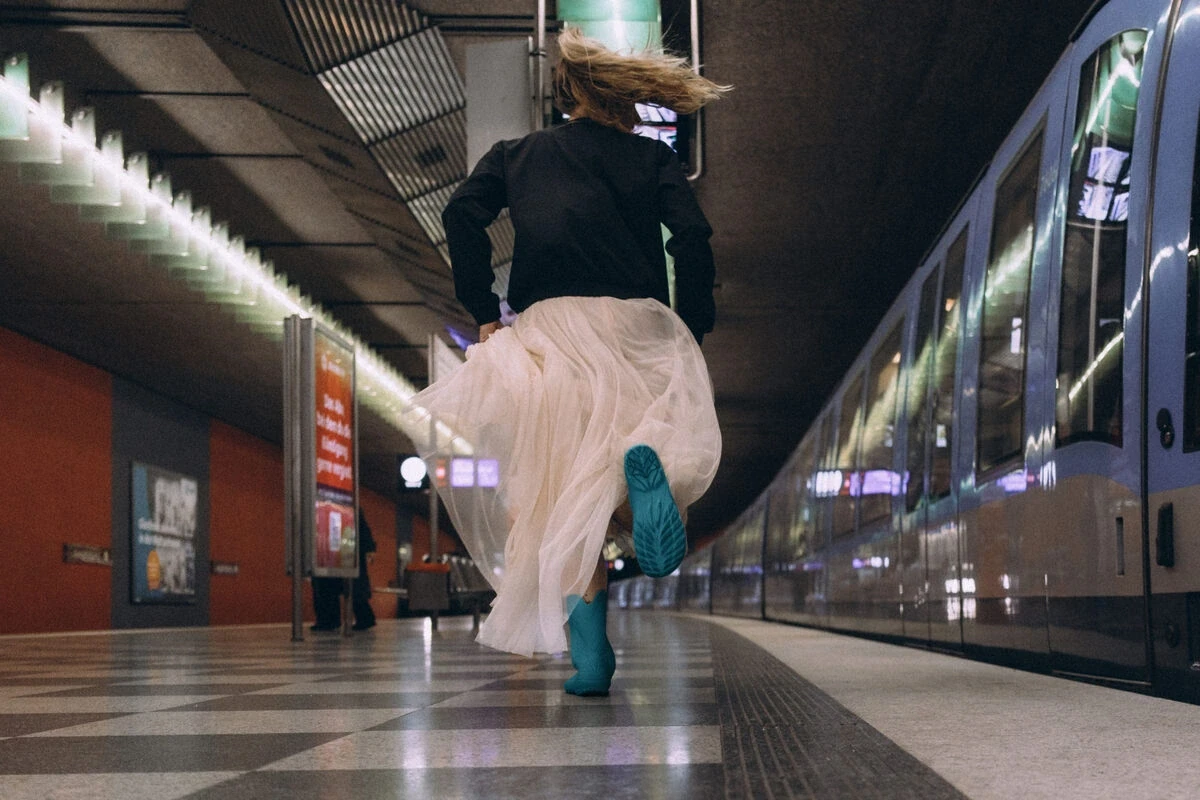 Босоногие резиновые сапоги Wildling Ranidae — океан, фото 3