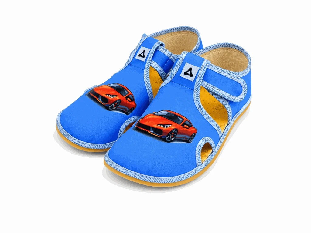 Тапочки Antal Rascal с поддержкой свода — Car (детские)