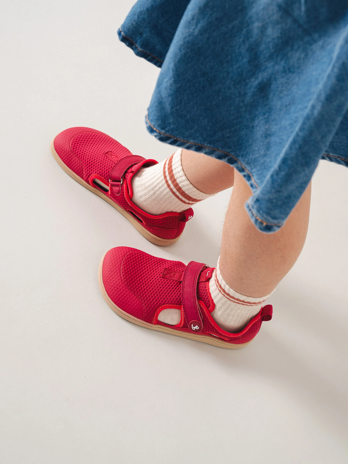 Детские босоногие сандалии Be Lenka Zest - ягодный, фото 2