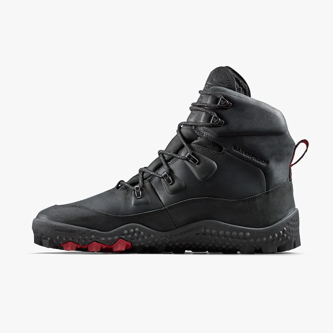 Ботинки Vivobarefoot Tracker Winter III SG — женская модель, чёрный, фото 3