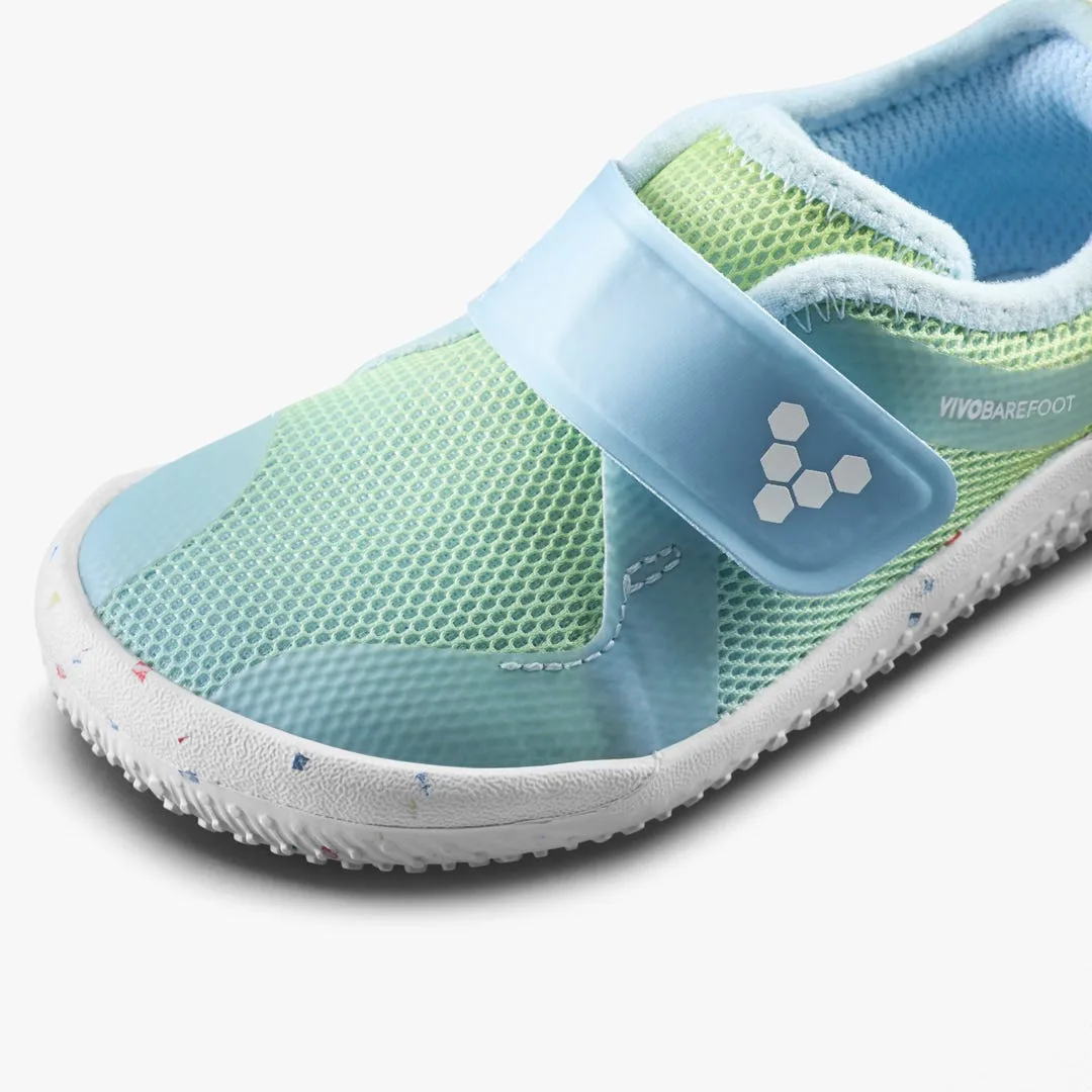 Кроссовки Vivobarefoot Primus Sport IV — для малышей, светлый голубовато-зелёный, фото 5