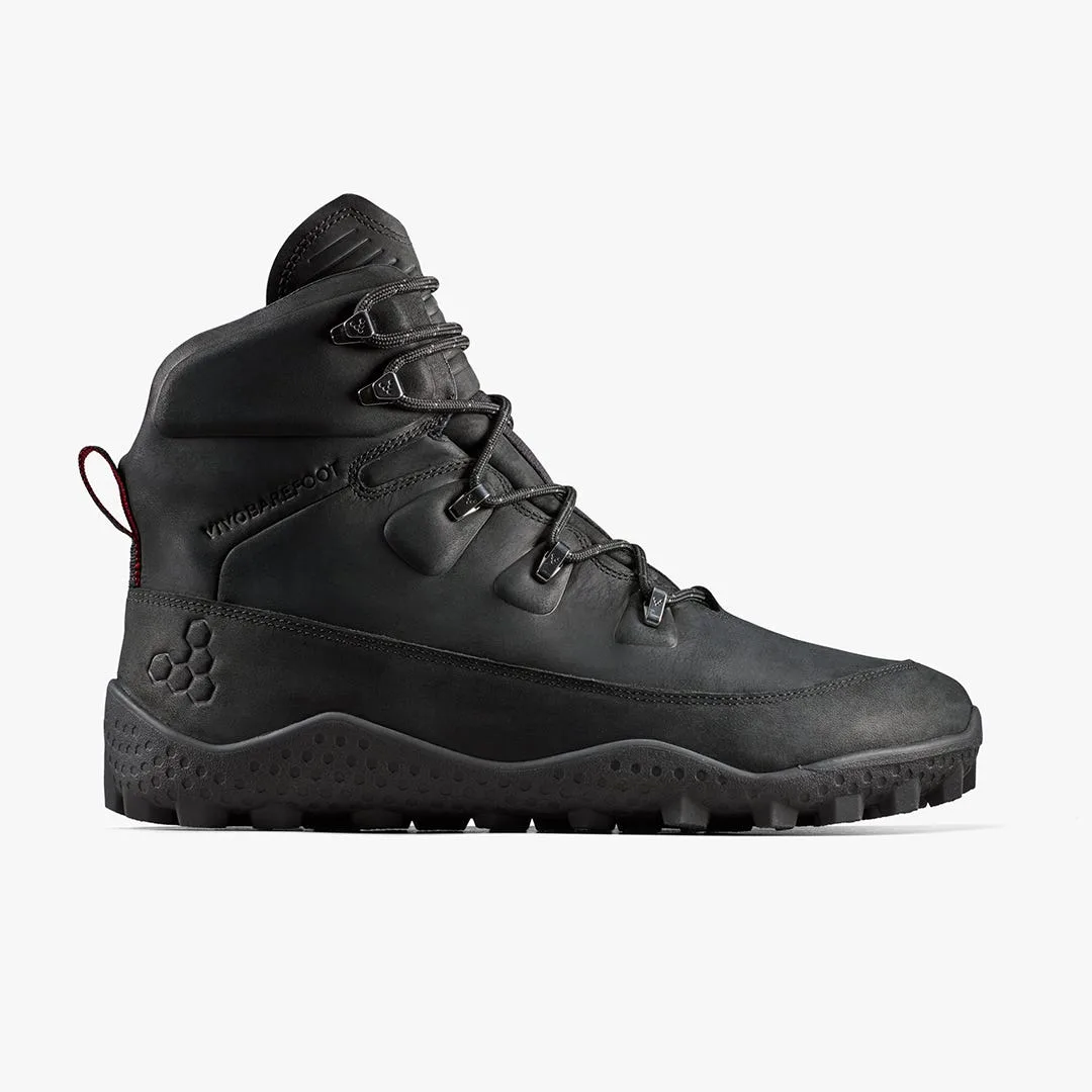 Ботинки Vivobarefoot Tracker Winter III SG — женская модель, чёрный
