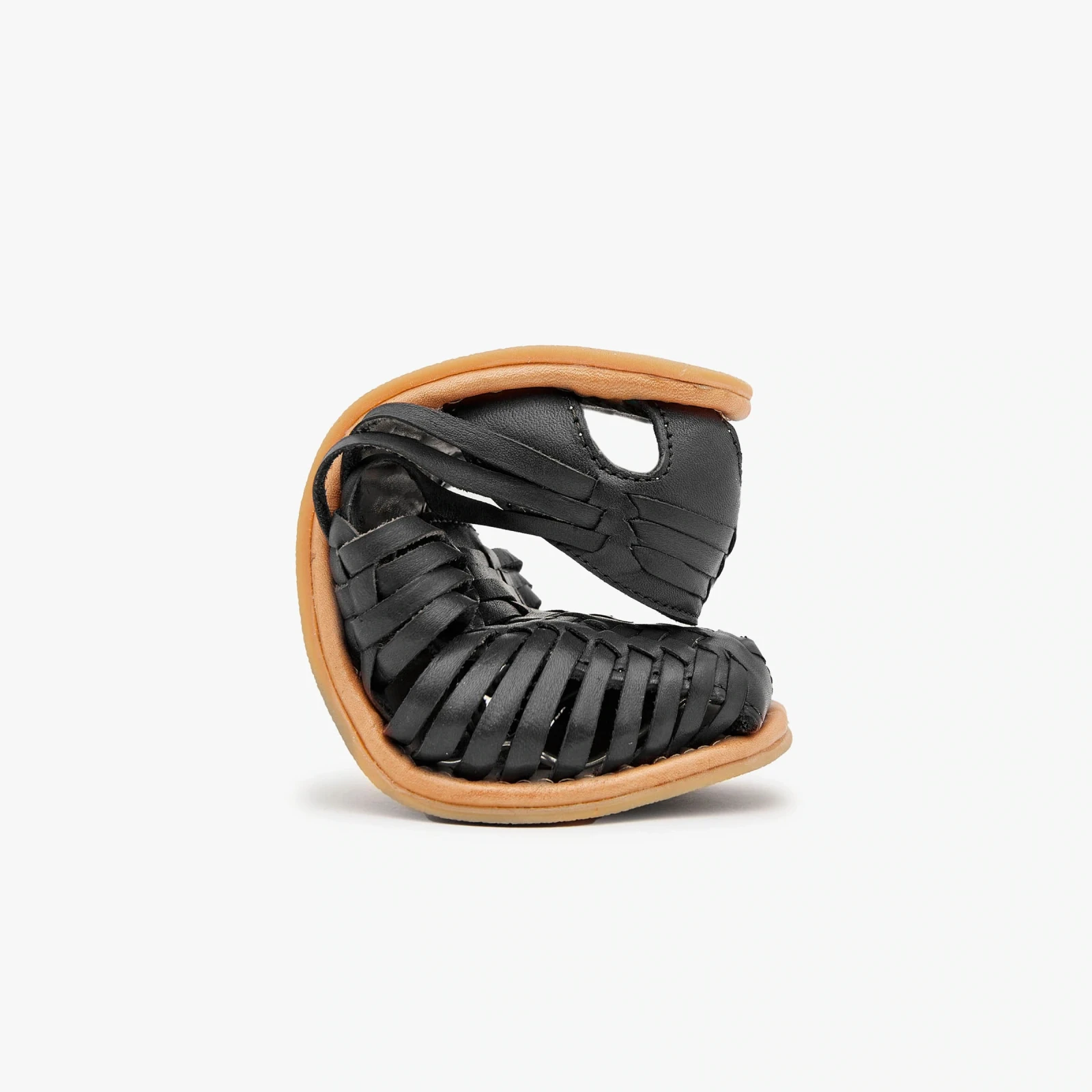 Босоногие сандалии Origo Huarache Slip-On by Anya — чёрный, фото 7