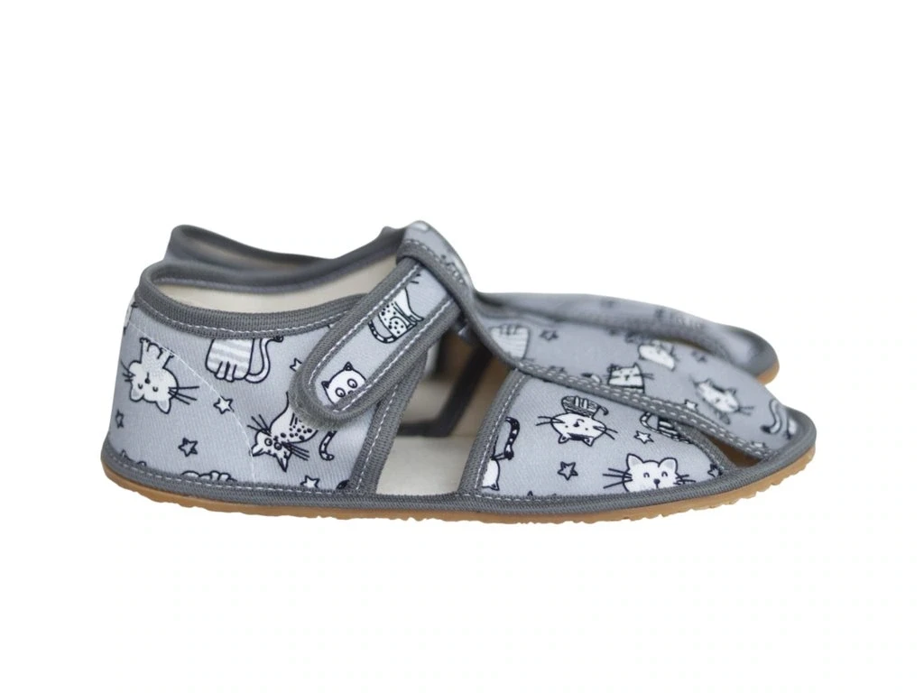Тапочки Baby Bare Slippers — серый (детские)