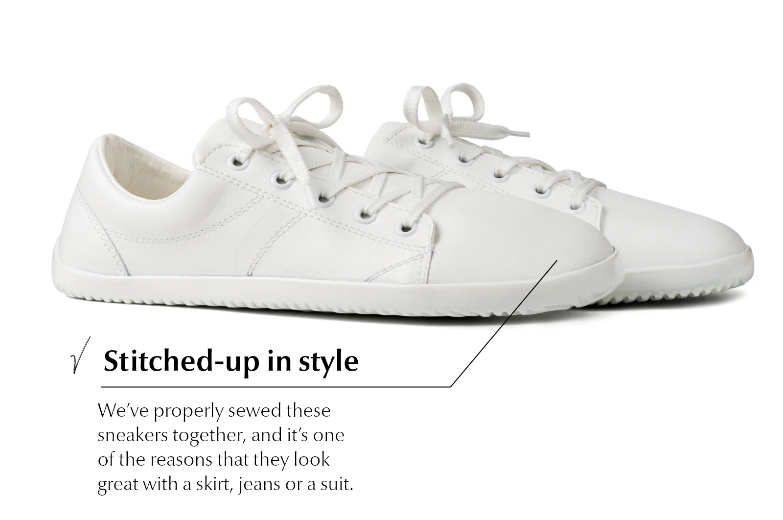 Кроссовки Ahinsa Vida Barefoot — белый, фото 6