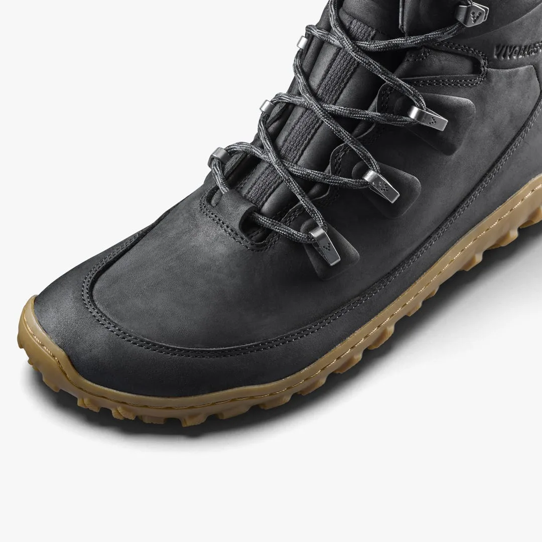 Ботинки Vivobarefoot Tracker Leather AT II — женская модель, чёрный, фото 5