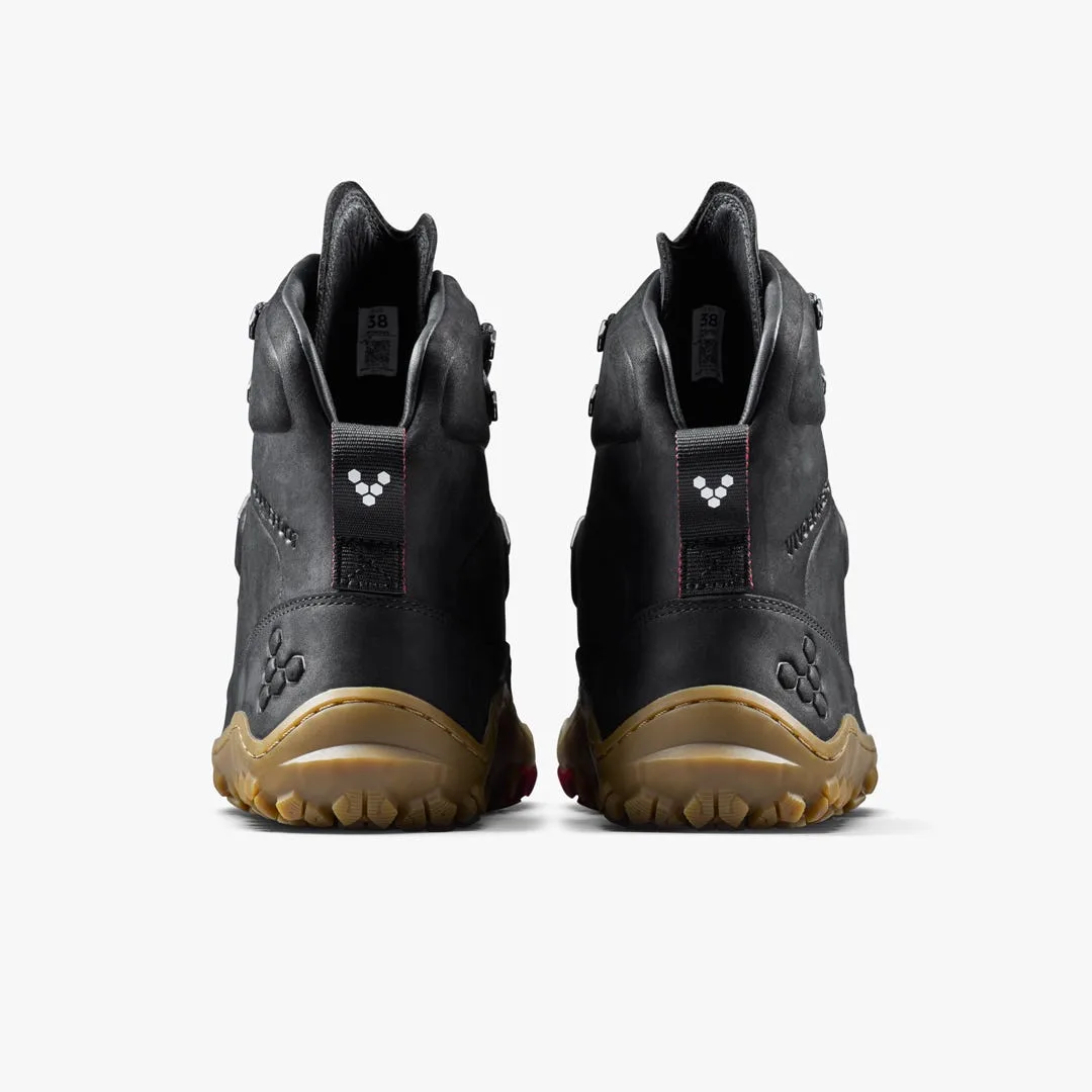 Ботинки Vivobarefoot Tracker Leather AT II — женская модель, чёрный, фото 4