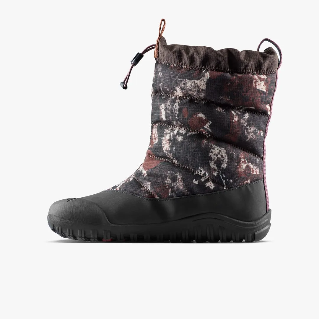 Ботинки Vivobarefoot Tracker Boot AT — для подростков, серо-коричневый с узором, фото 3